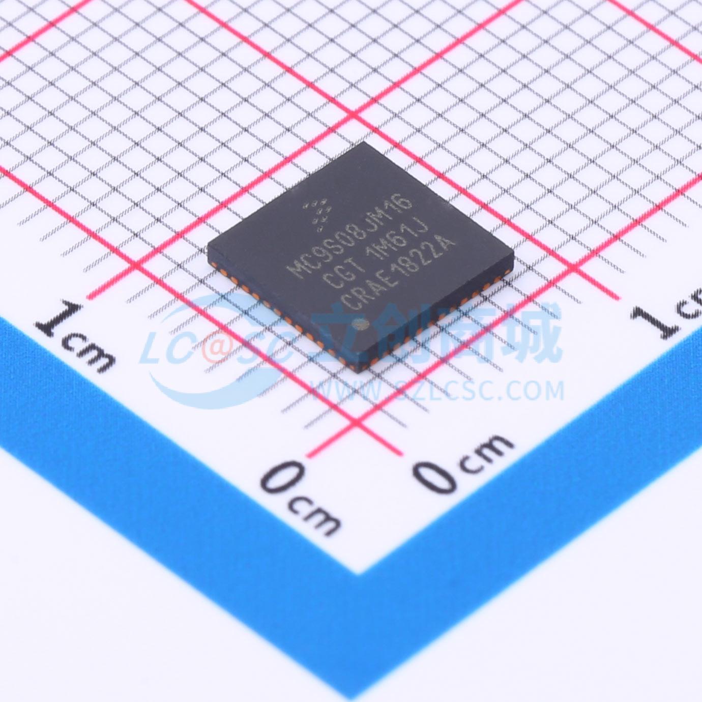 点击查看大图 MC9S08JM16CGT实物图