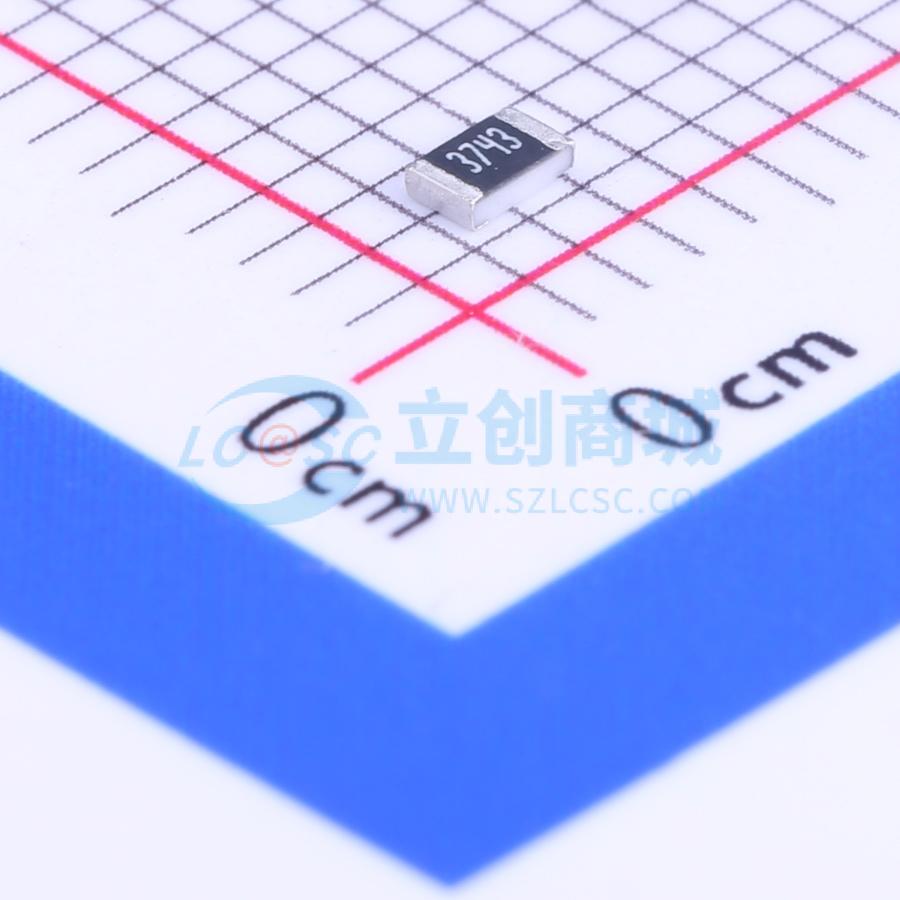 0805W8F3743T5E实物图