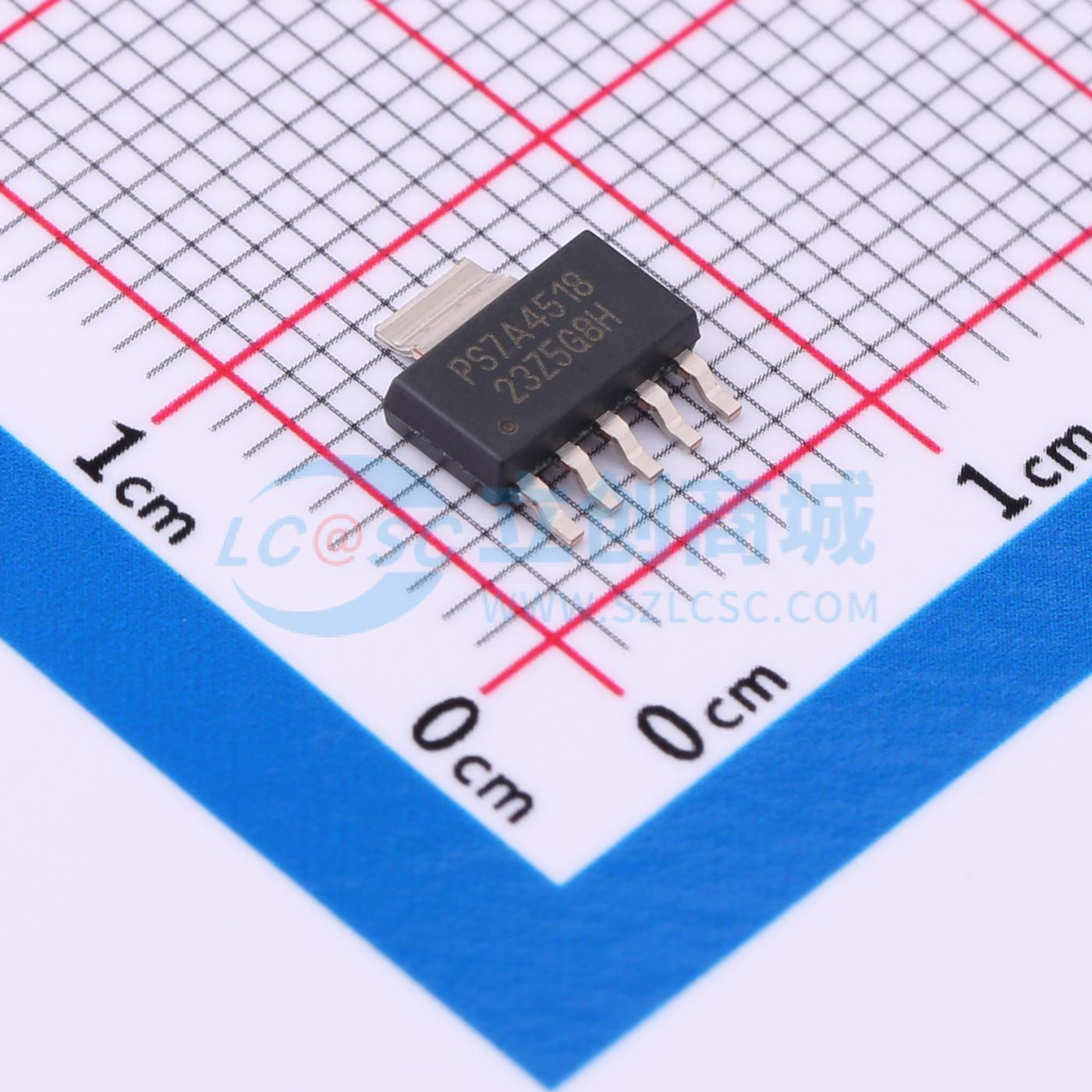 点击查看大图 TPS7A4518DCQR实物图