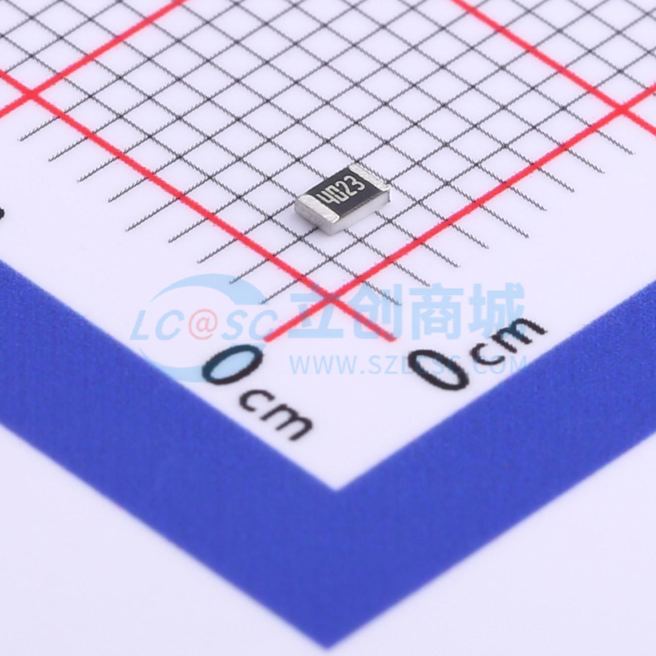 点击查看大图 0805W8F4023T5E实物图
