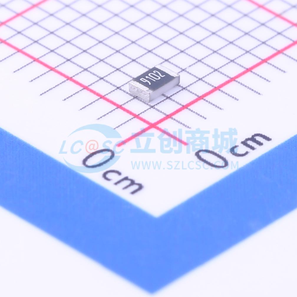 点击查看大图 0805W8F9102T5E实物图
