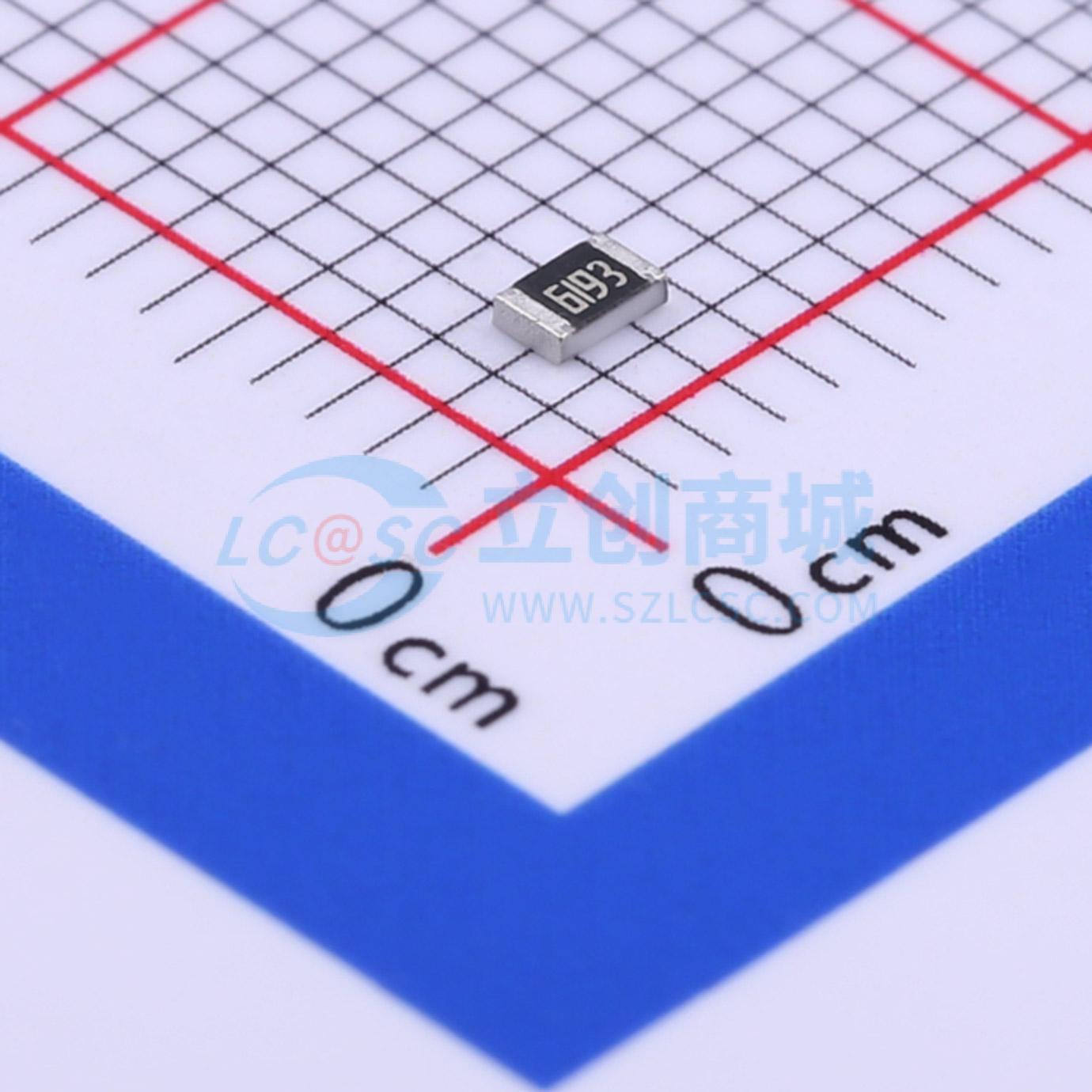 点击查看大图 0805W8F6193T5E实物图