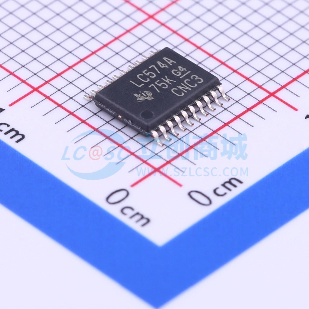 点击查看大图 SN74LVC574APWR实物图