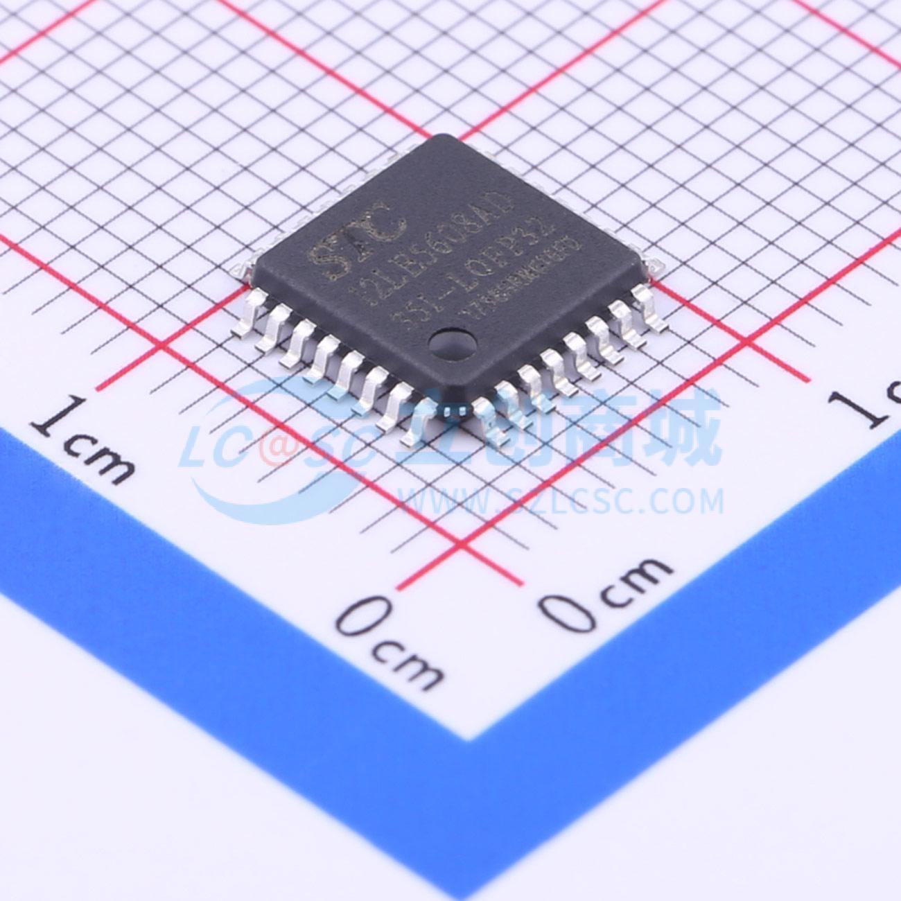 点击查看大图 STC12LE5608AD-35I实物图