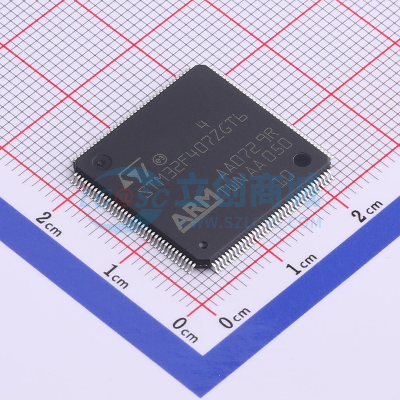 STM32F407ZGT6实物图