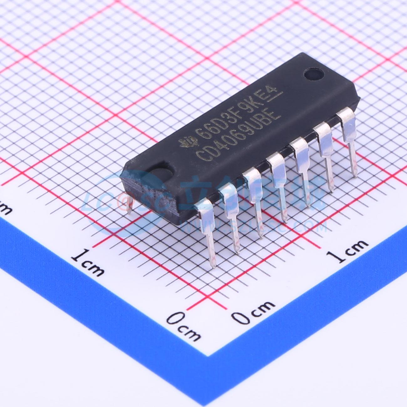 CD4069UBE实物图