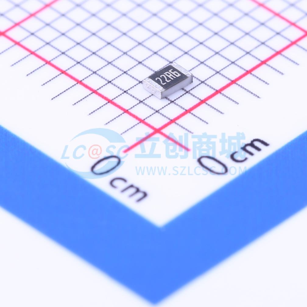 点击查看大图 0805W8F226JT5E实物图