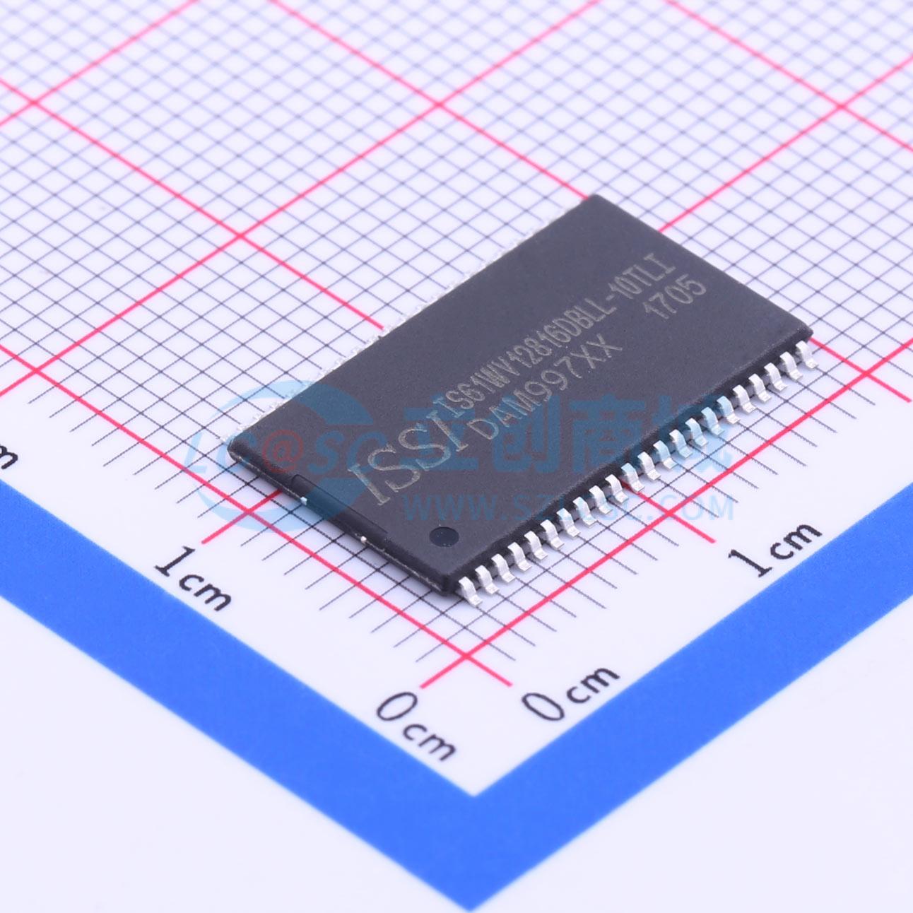 点击查看大图 IS61WV12816DBLL-10TLI实物图