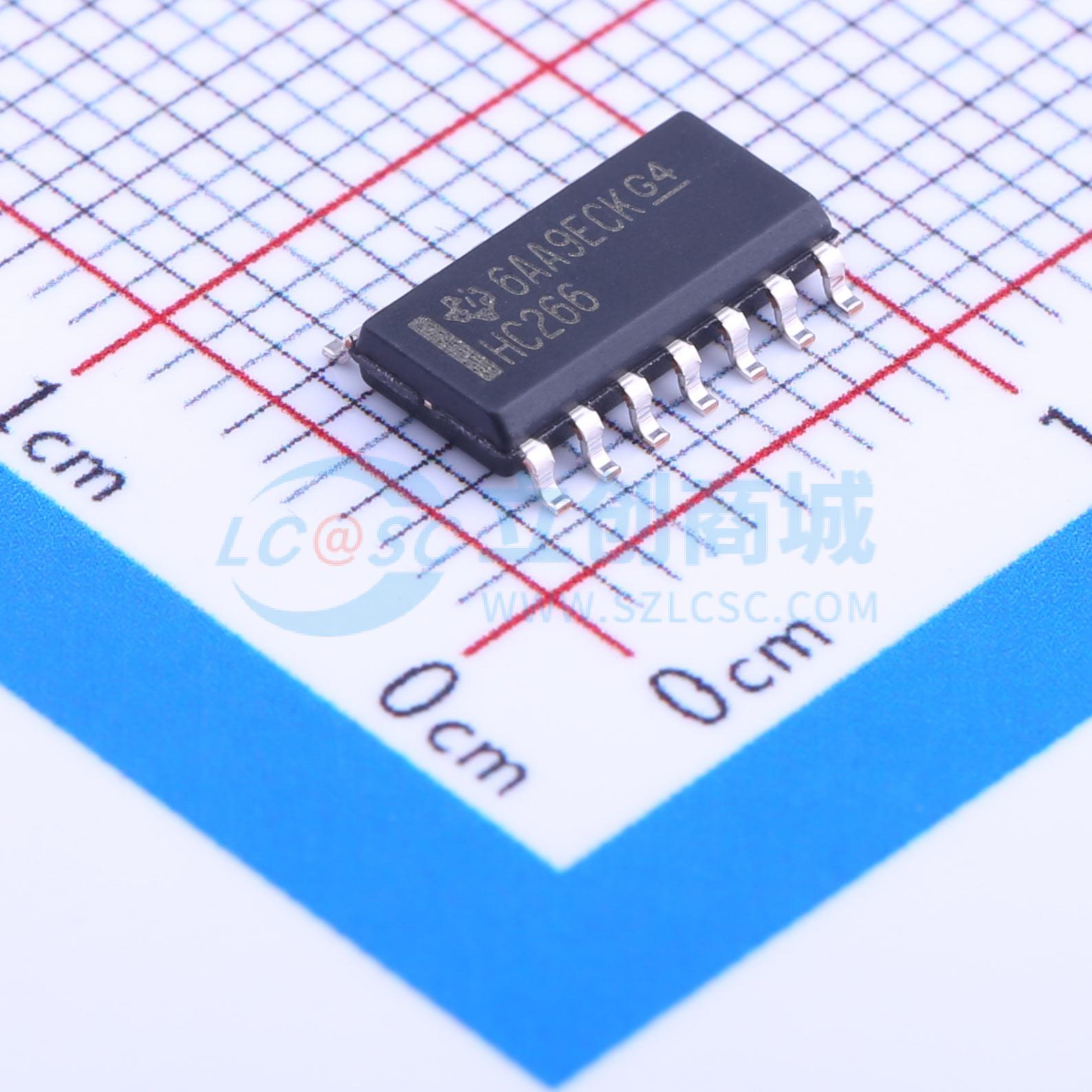 点击查看大图 SN74HC266DR实物图