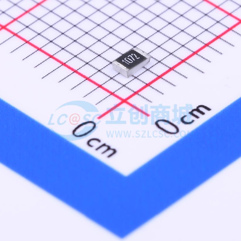 0805W8F1072T5E实物图