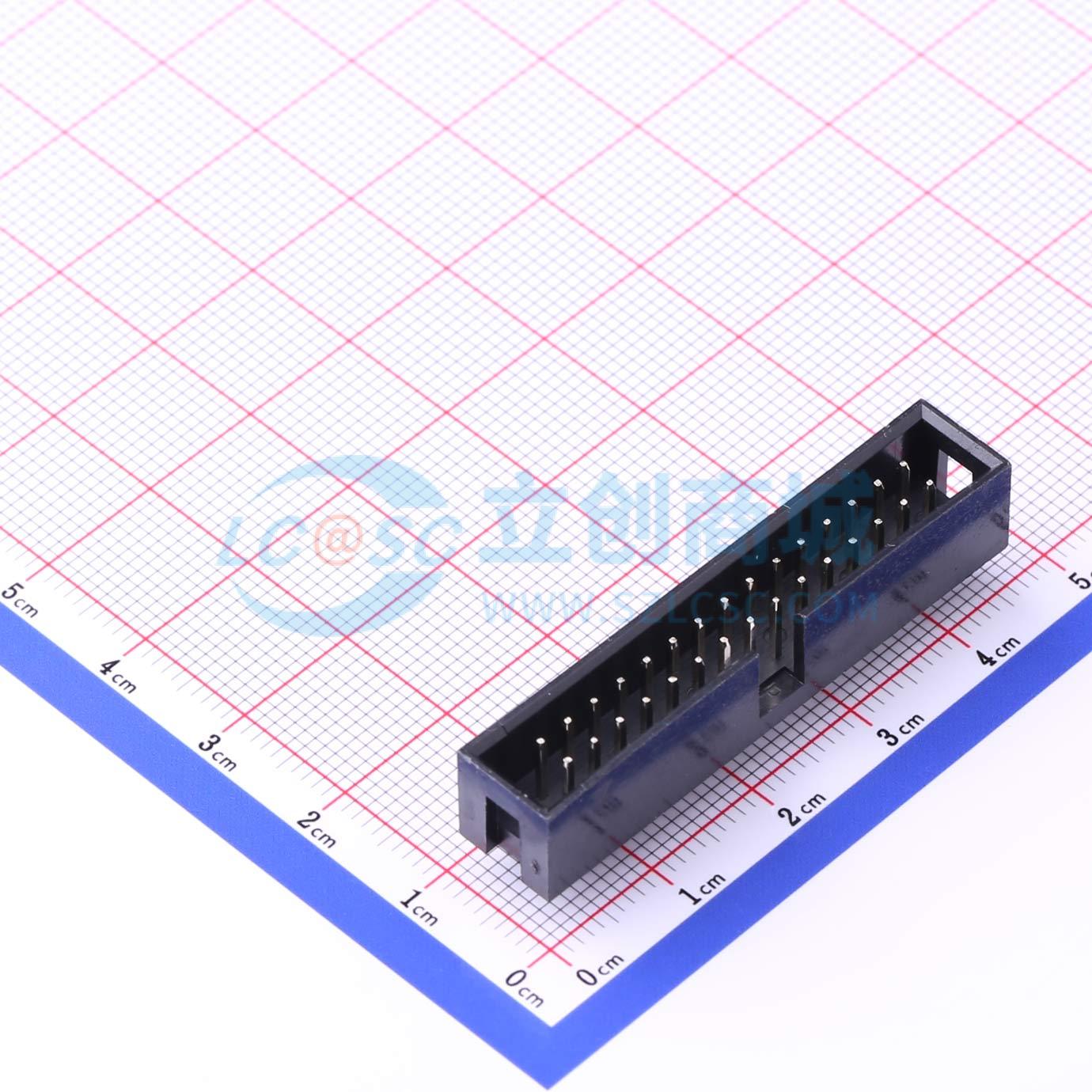 2.54-2*15P简牛实物图