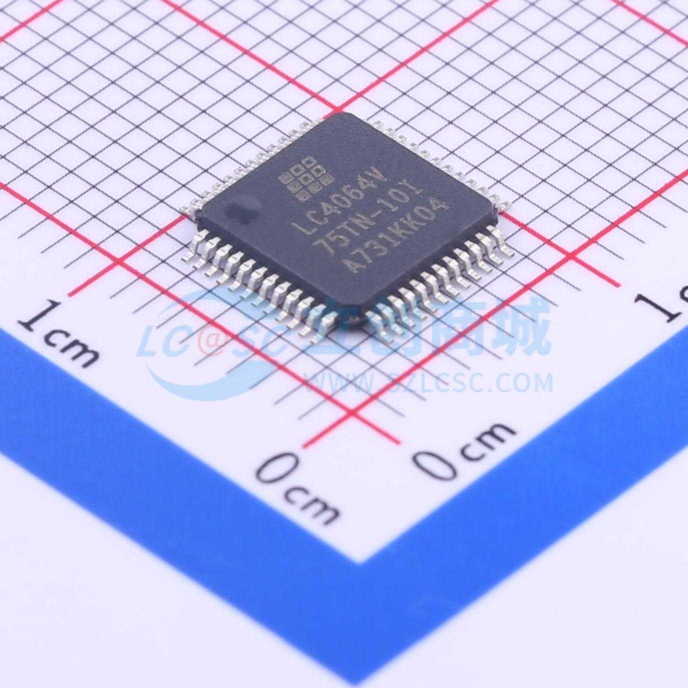 点击查看大图 LC4064V-75TN48C实物图