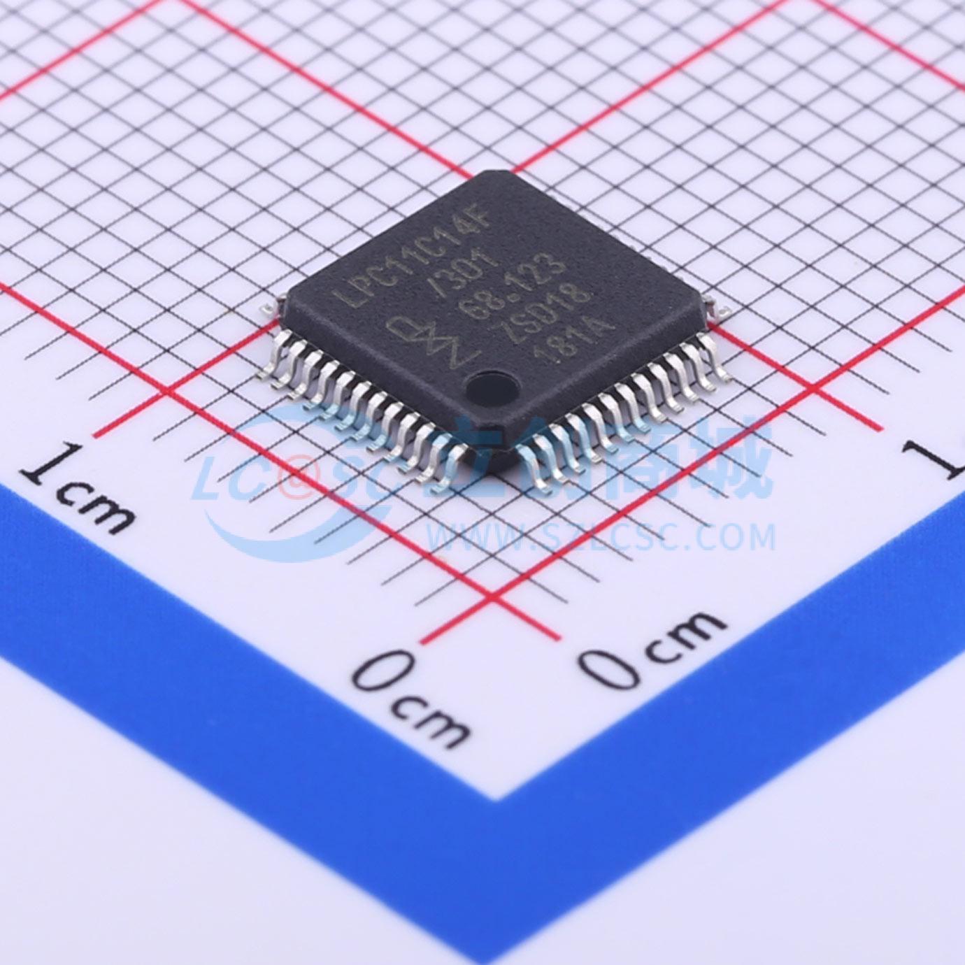 点击查看大图 LPC11C14FBD48/301实物图