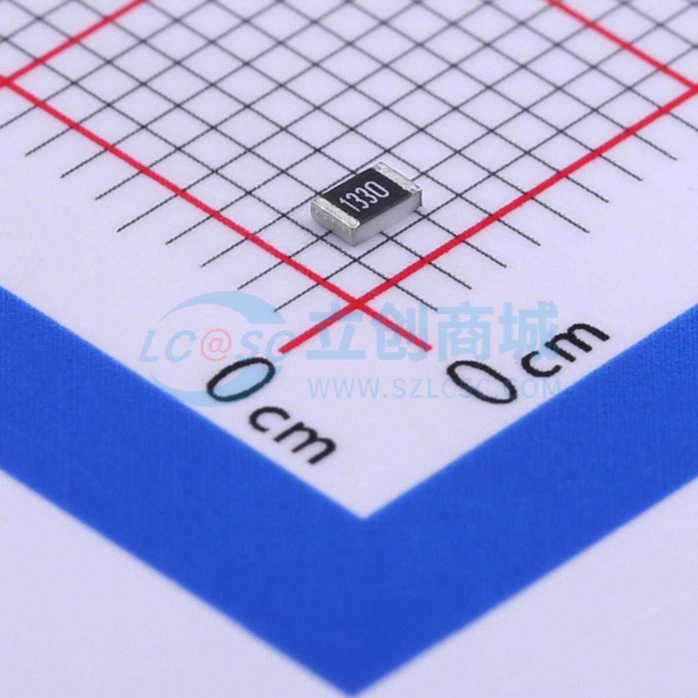 点击查看大图 0805W8F1330T5E实物图