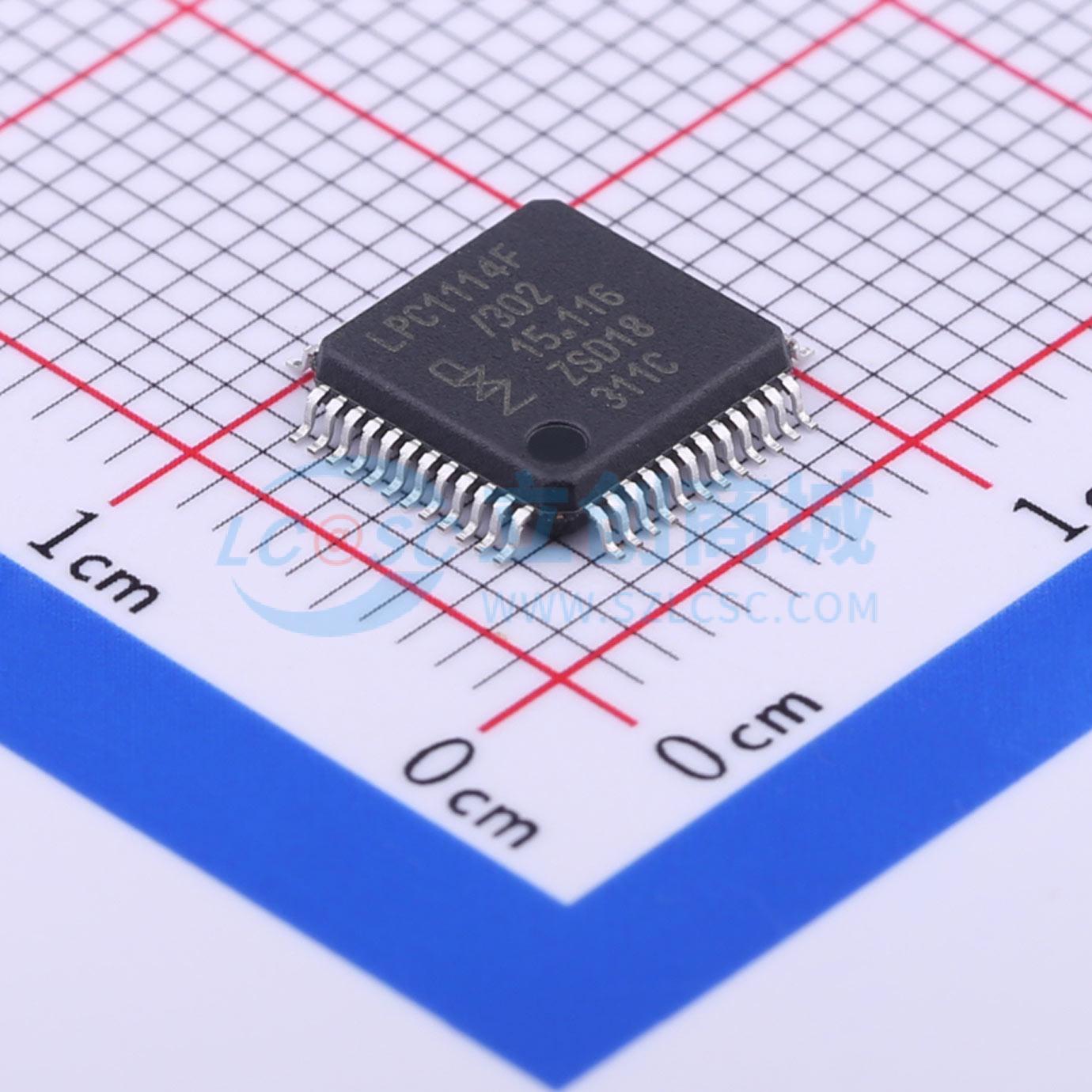 点击查看大图 LPC1114FBD48/302,1实物图