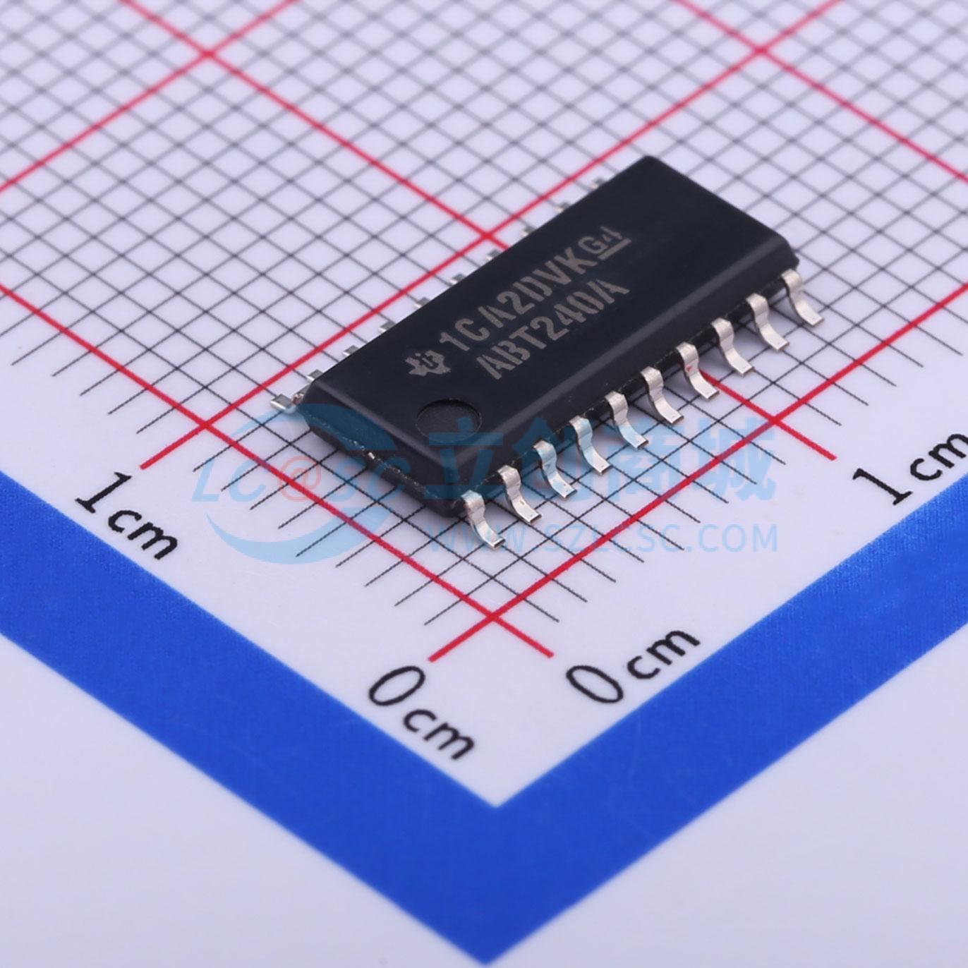 点击查看大图 SN74ABT240ANSR实物图