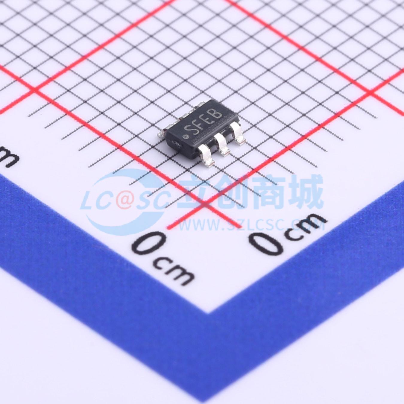 点击查看大图 LM2734YMK/NOPB实物图