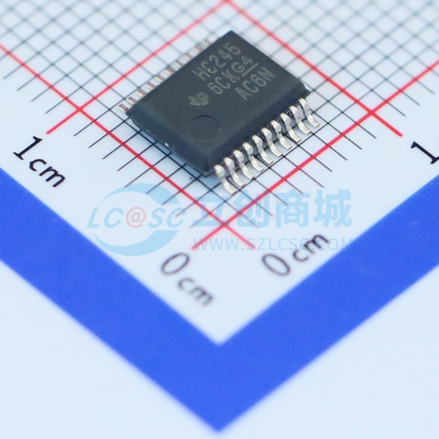 SN74HC245DBR实物图