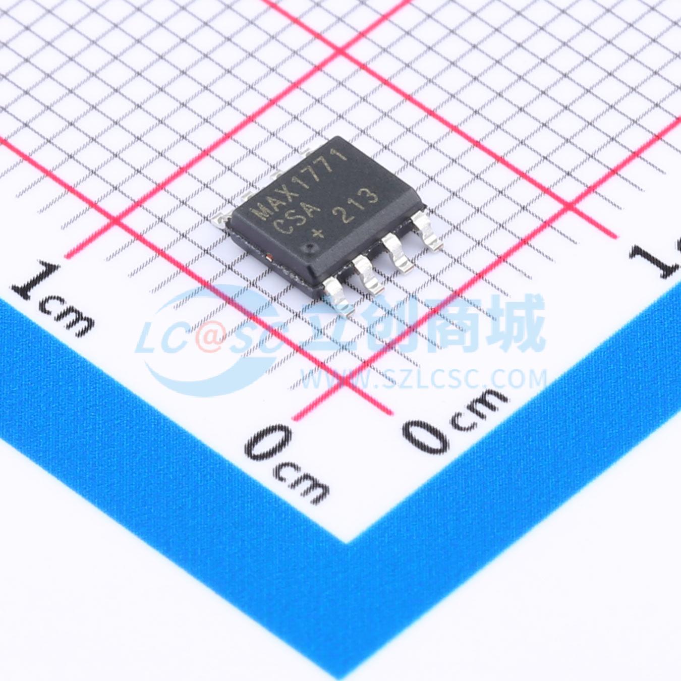 点击查看大图 MAX1771CSA+实物图