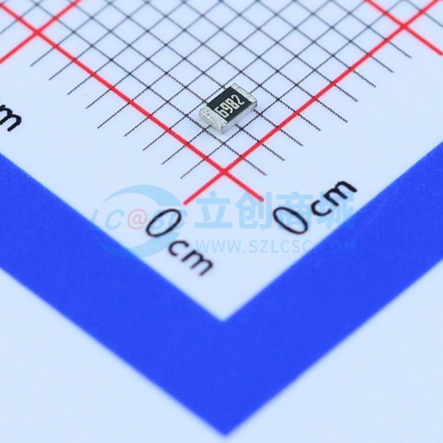 点击查看大图 0805W8F6982T5E实物图