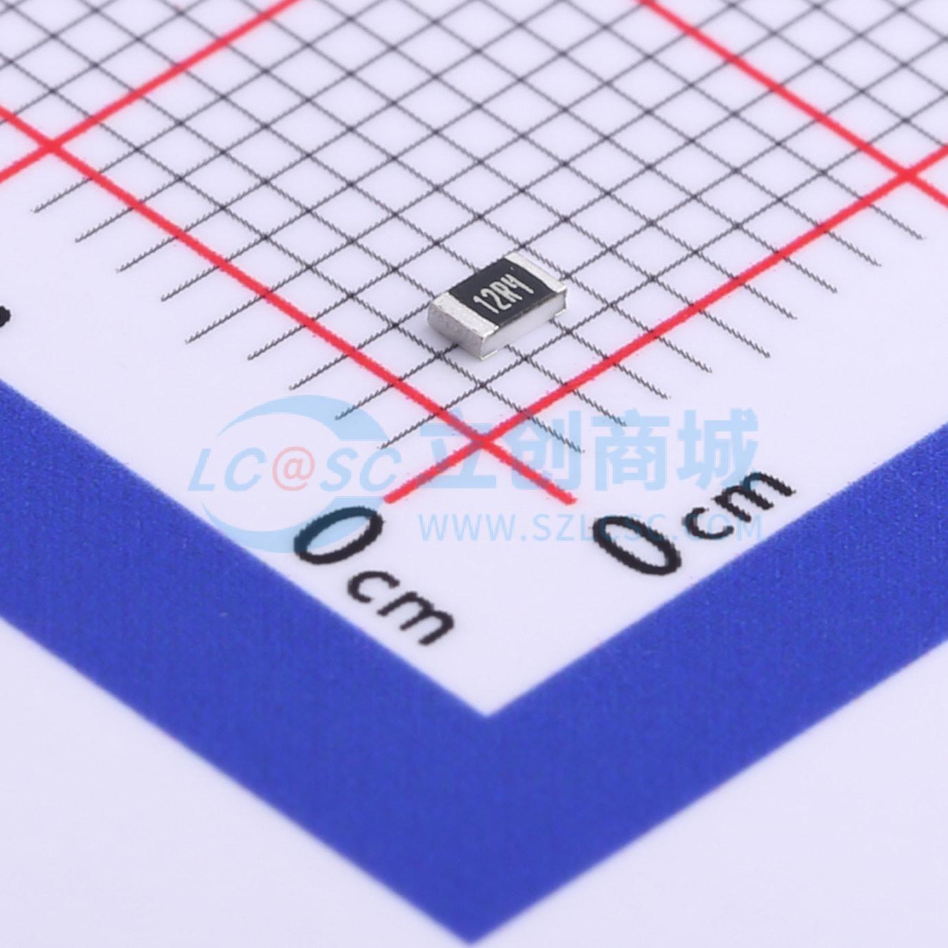 0805W8F124JT5E实物图