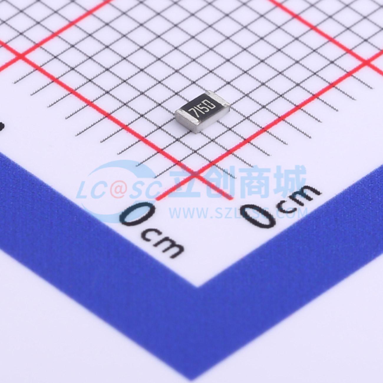 点击查看大图 0805W8F7150T5E实物图