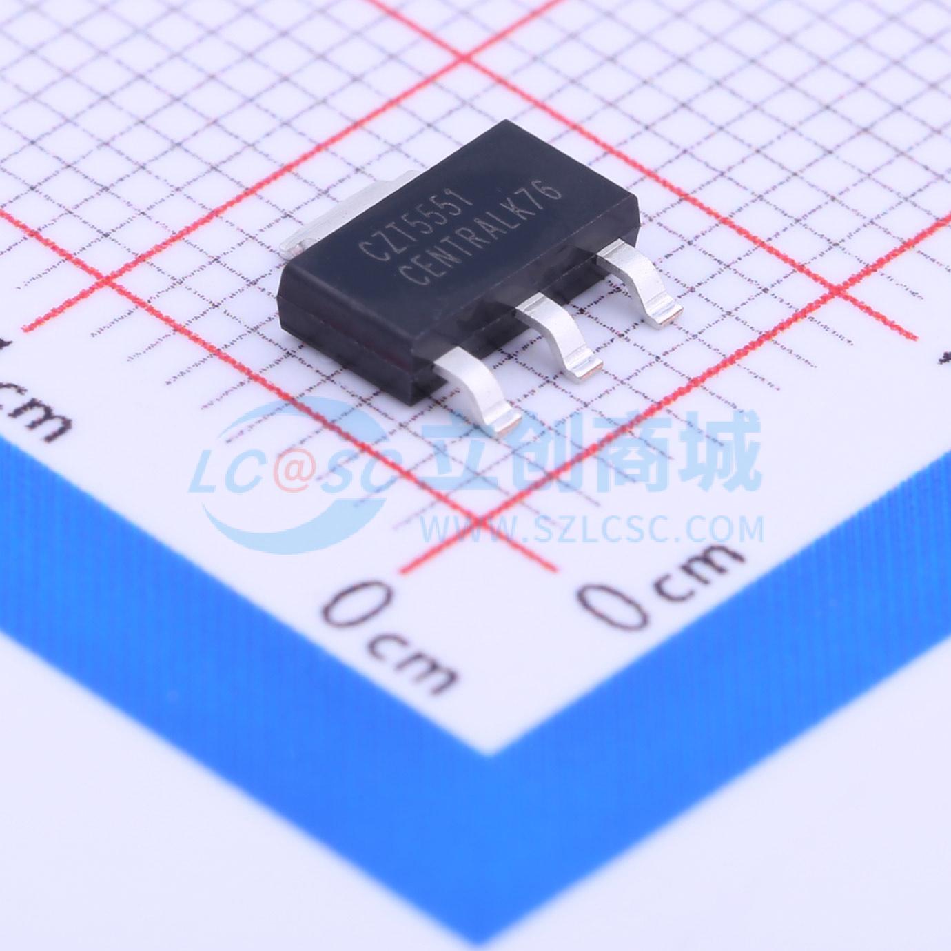 CZT5551 TR实物图