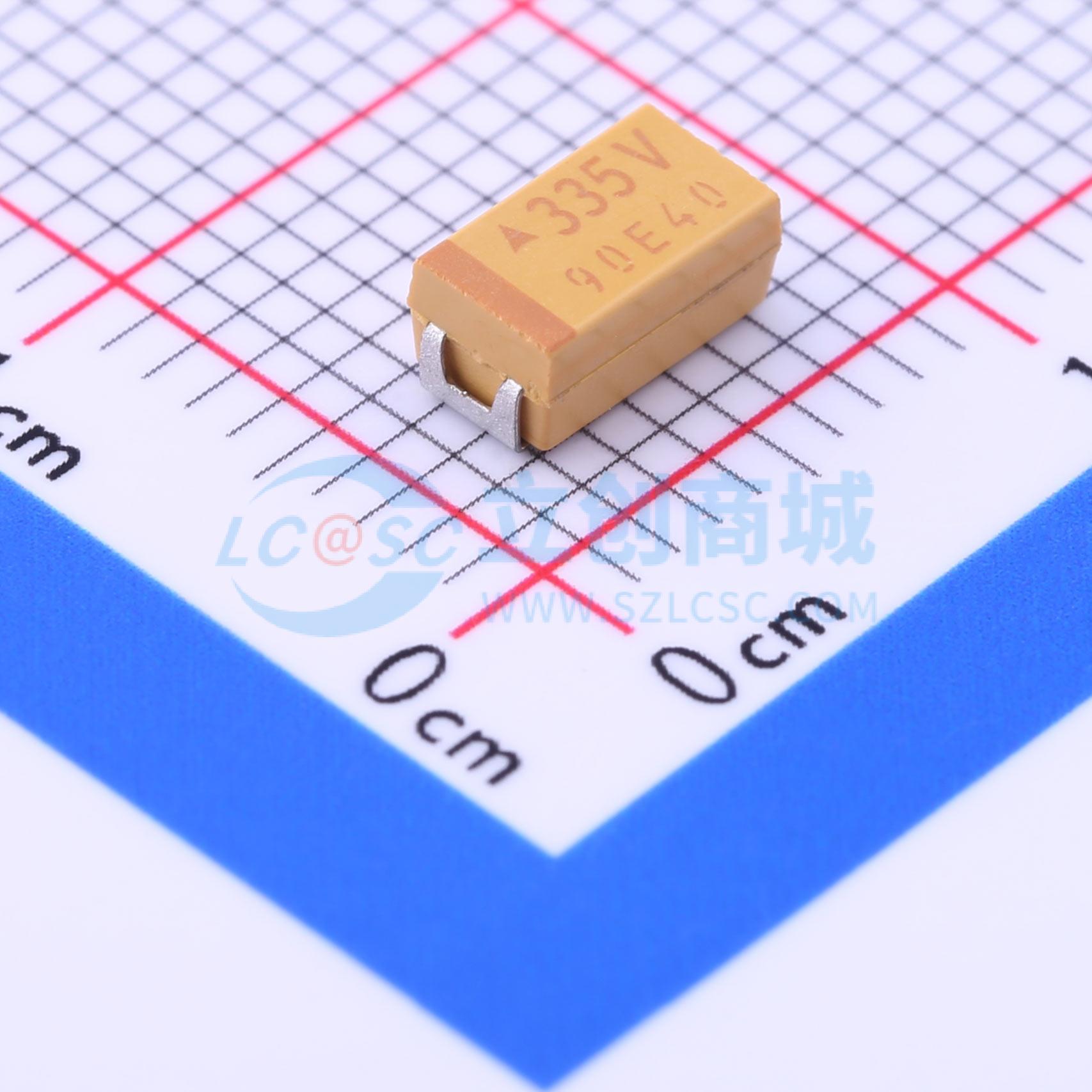 点击查看大图 TAJC335K035RNJ实物图