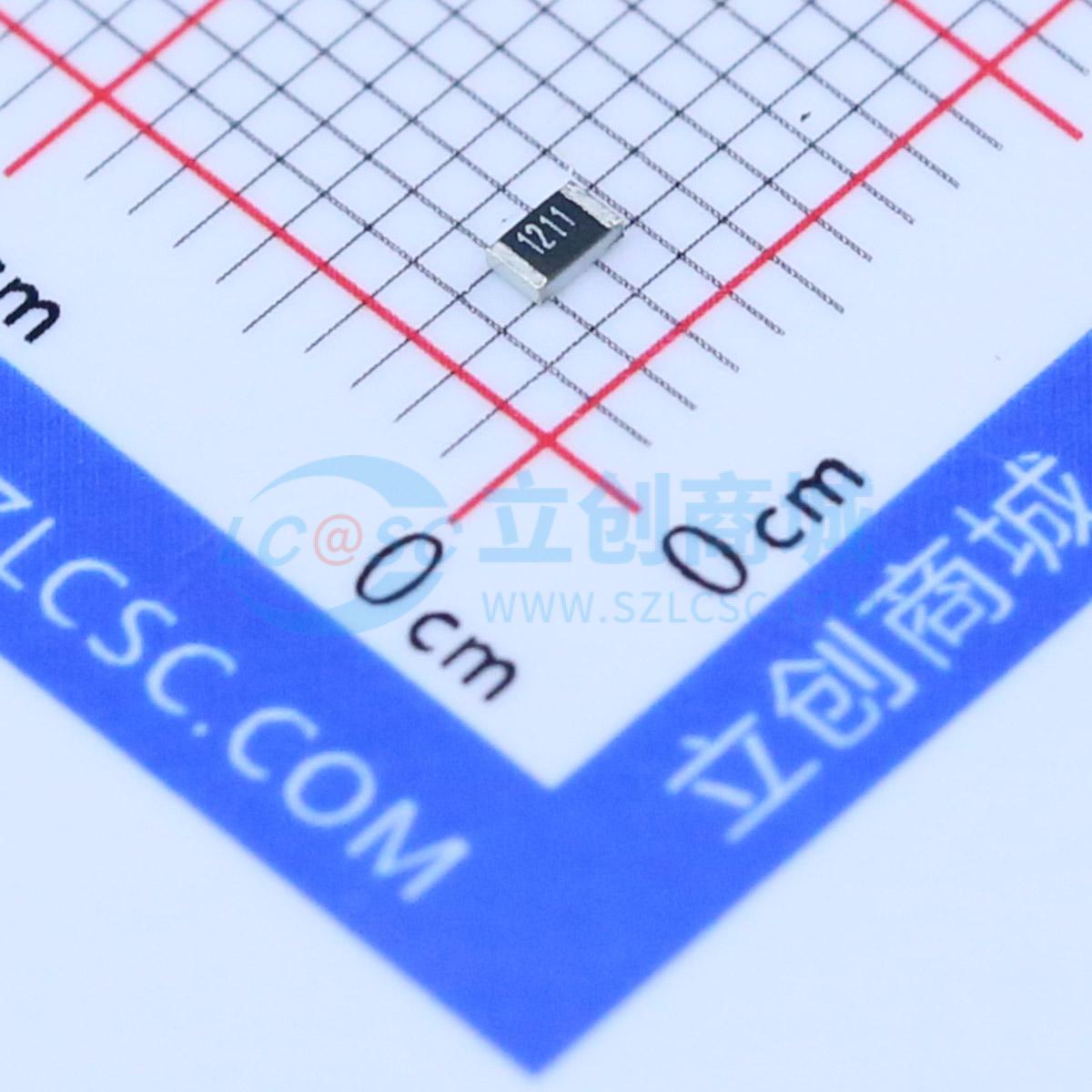 点击查看大图 0805W8F1211T5E实物图