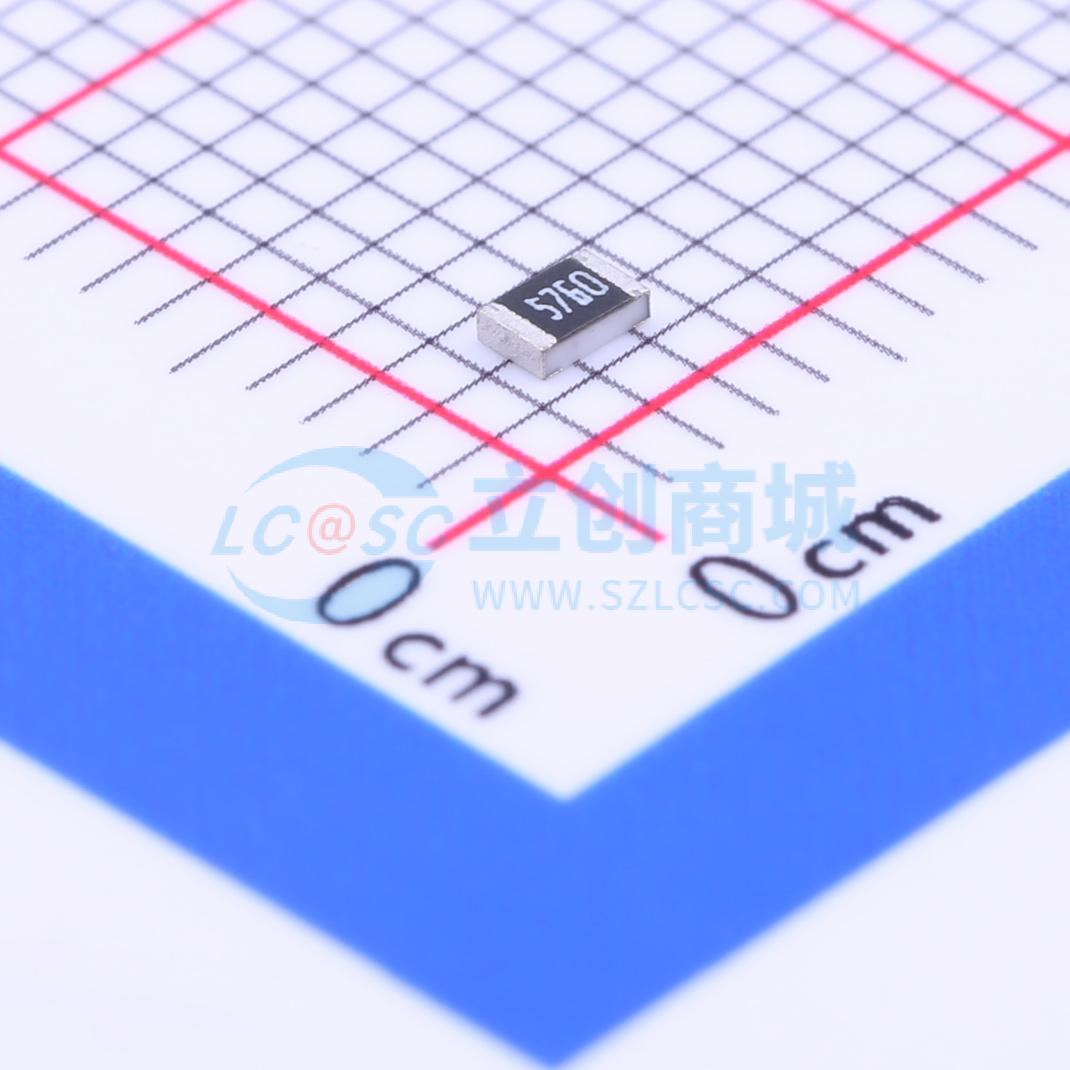 点击查看大图 0805W8F5760T5E实物图