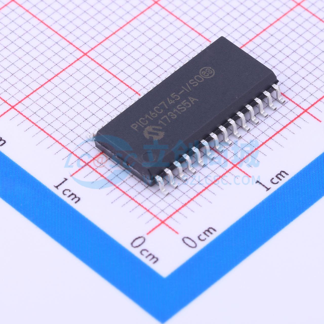 点击查看大图 PIC16C745-I/SO实物图