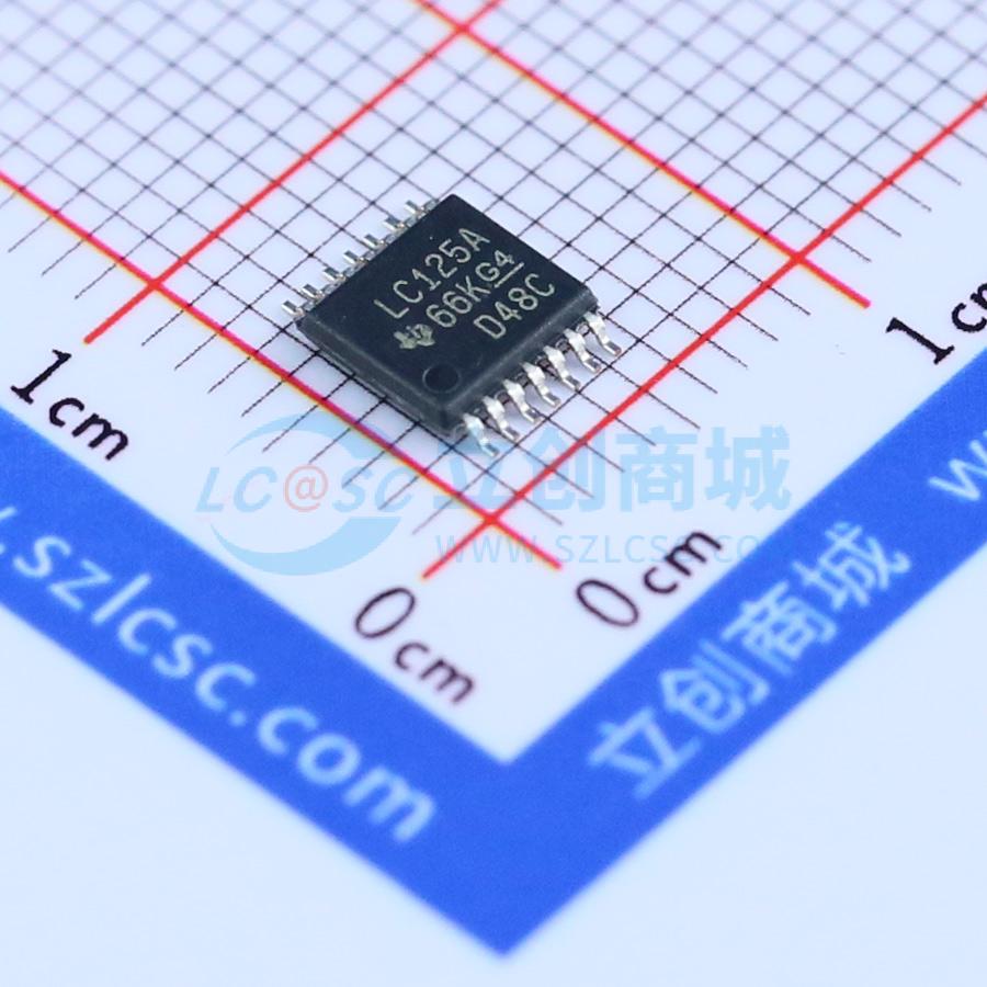点击查看大图 SN74LVC125APWR实物图