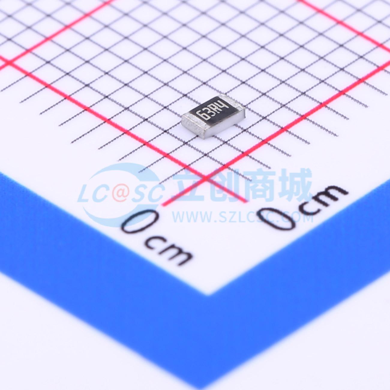 0805W8F634JT5E实物图