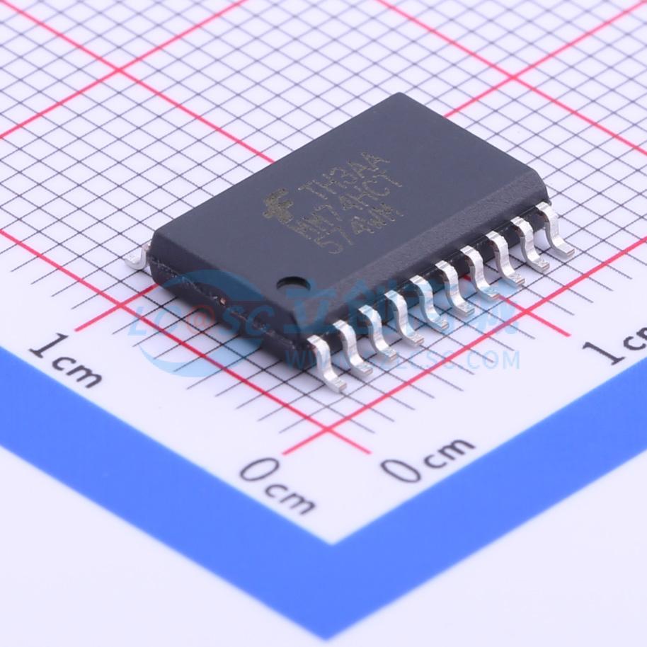 点击查看大图 MM74HCT574WMX实物图