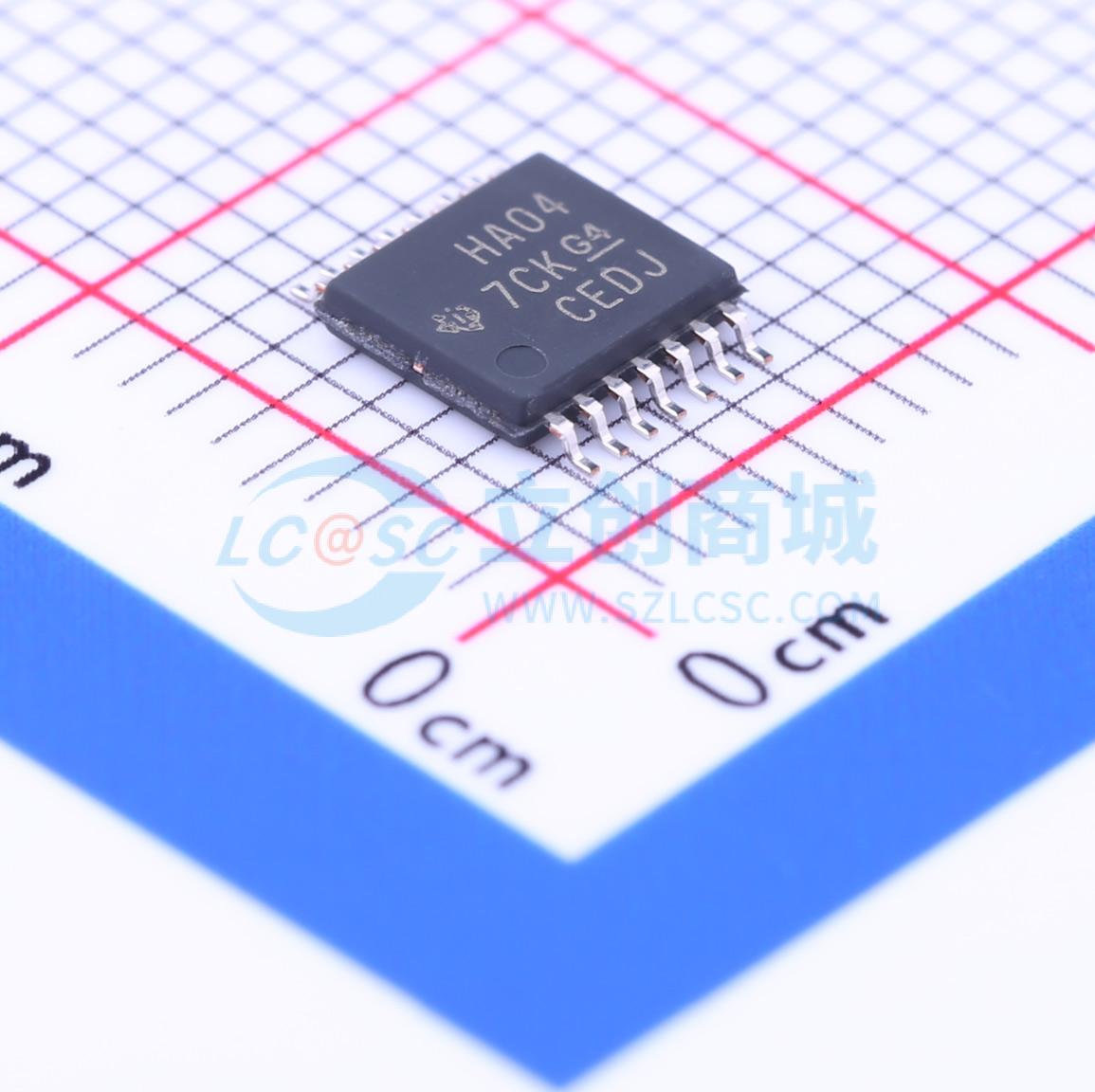 SN74AHC04PWRG4实物图