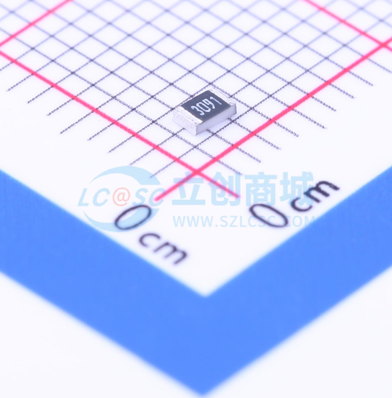 点击查看大图 0805W8F3091T5E实物图