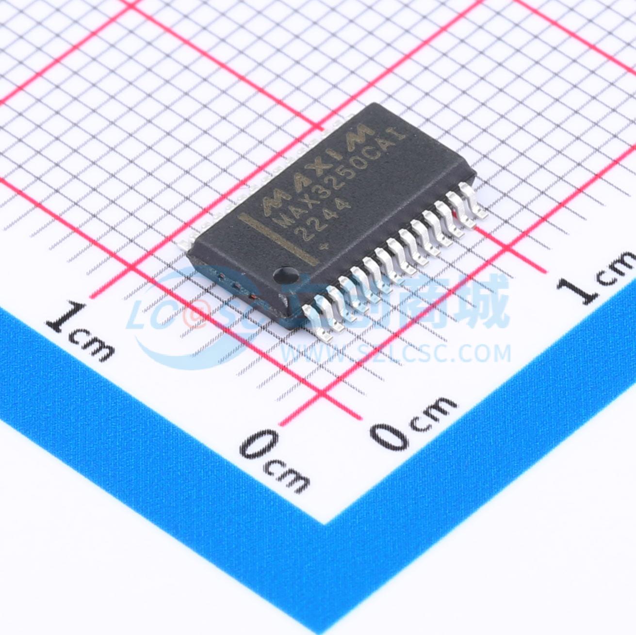 点击查看大图 MAX3250CAI+T实物图