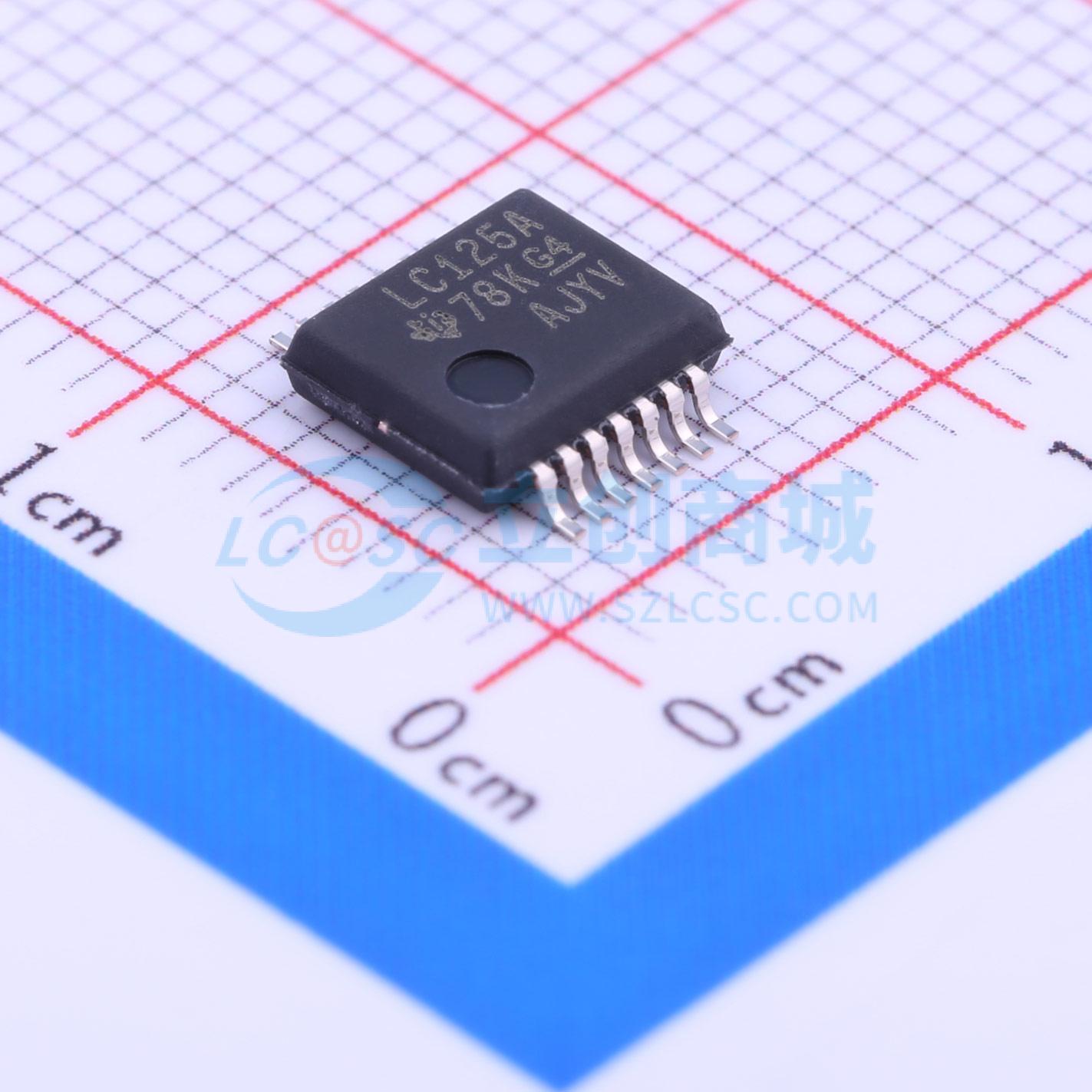 点击查看大图 SN74LVC125ADBR实物图