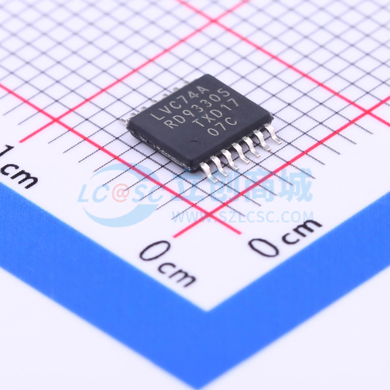 点击查看大图 74LVC74APW,118实物图