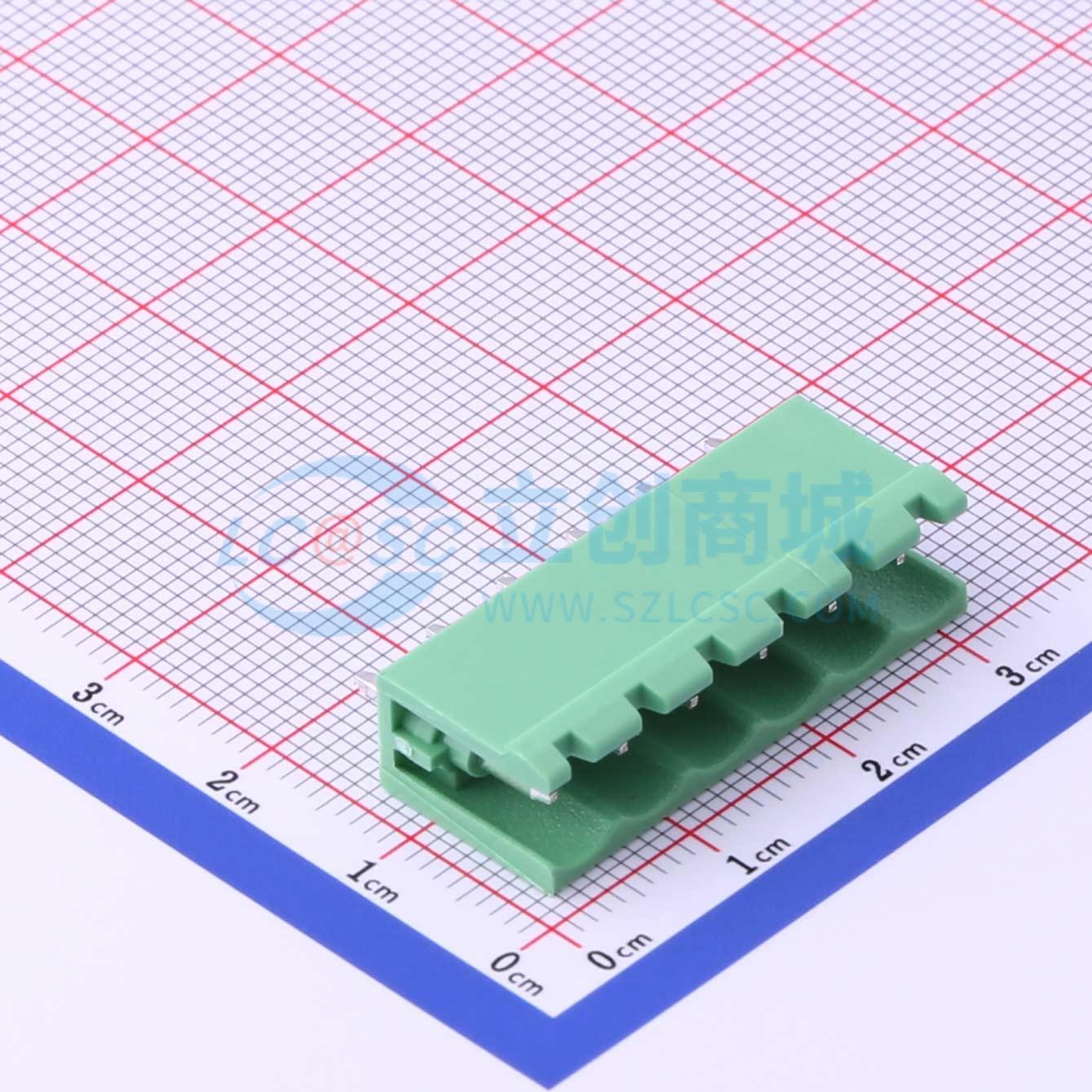 点击查看大图 WJ2EDGV-5.08-6P实物图