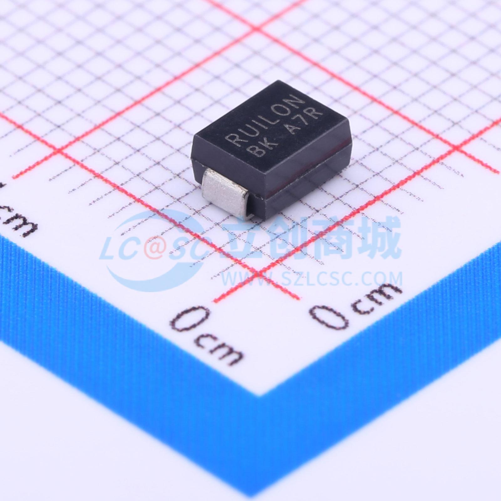 点击查看大图 SMBJ14CA实物图