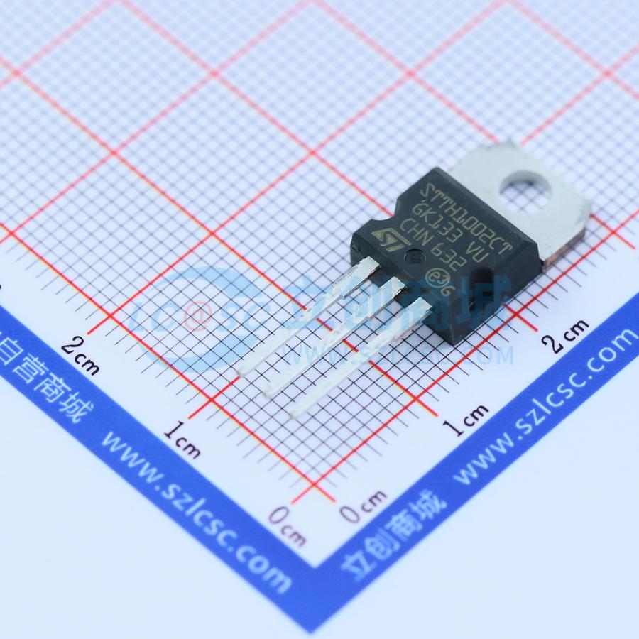 点击查看大图 STTH1002CT实物图