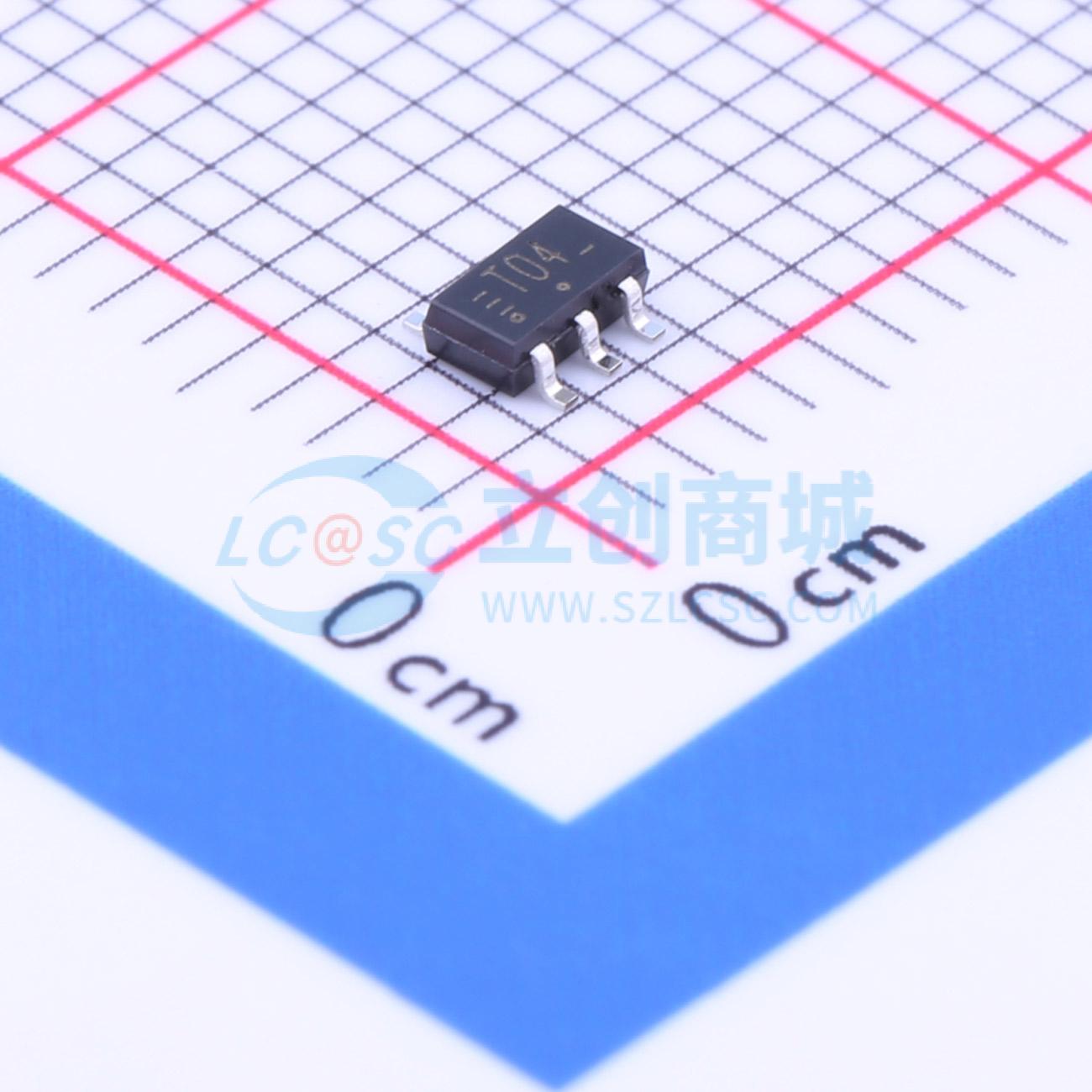 点击查看大图 74HCT1G04GV,125实物图