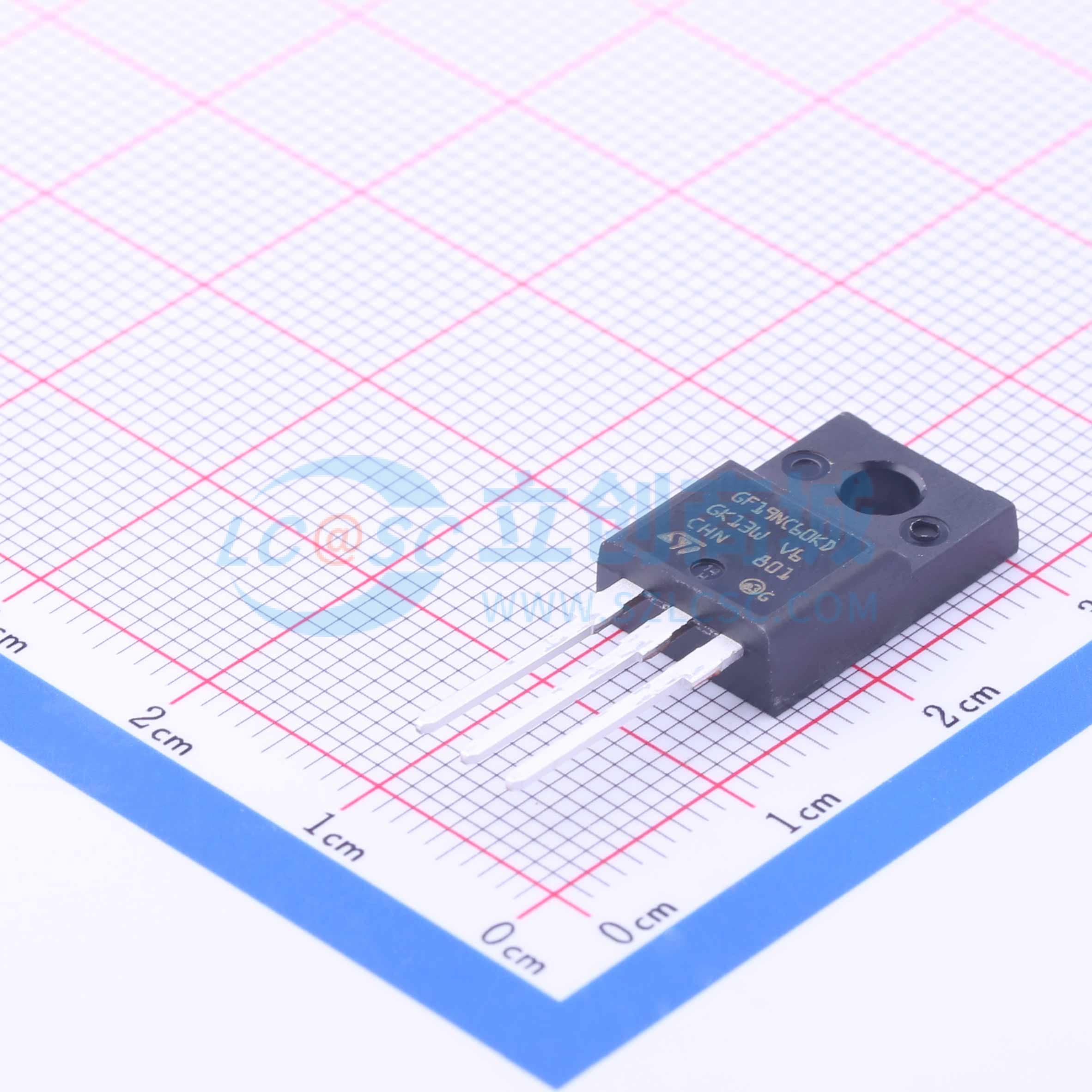 STGF19NC60KD实物图