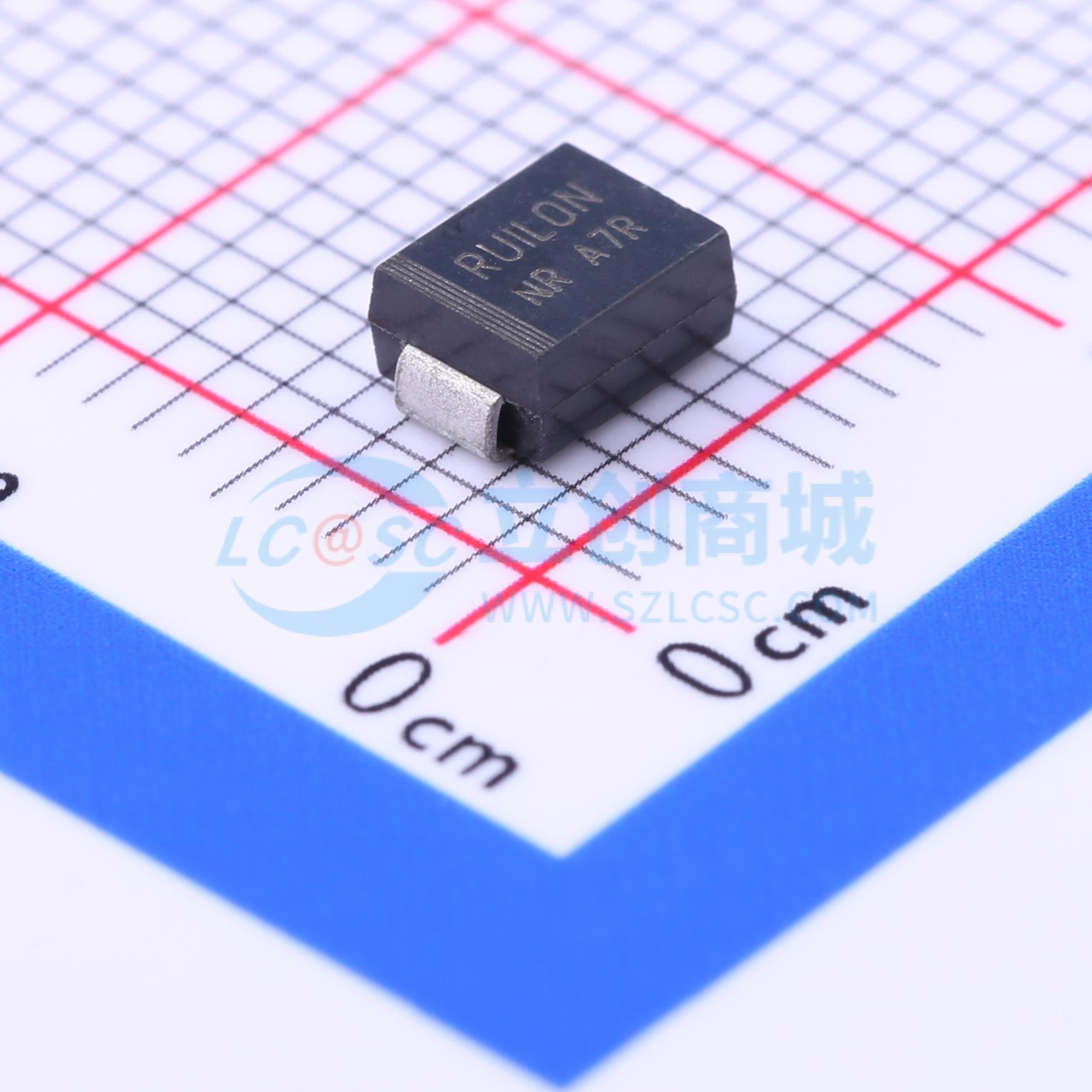 点击查看大图 SMBJ75A实物图