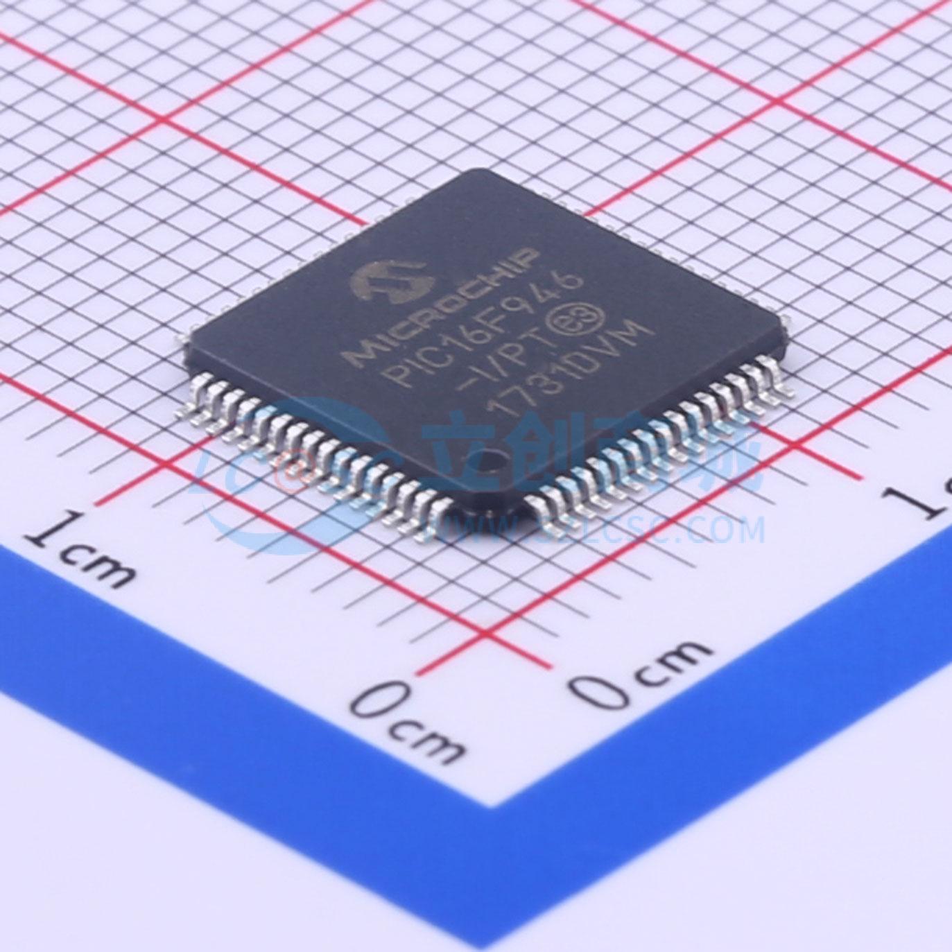 PIC16F946-I/PT实物图