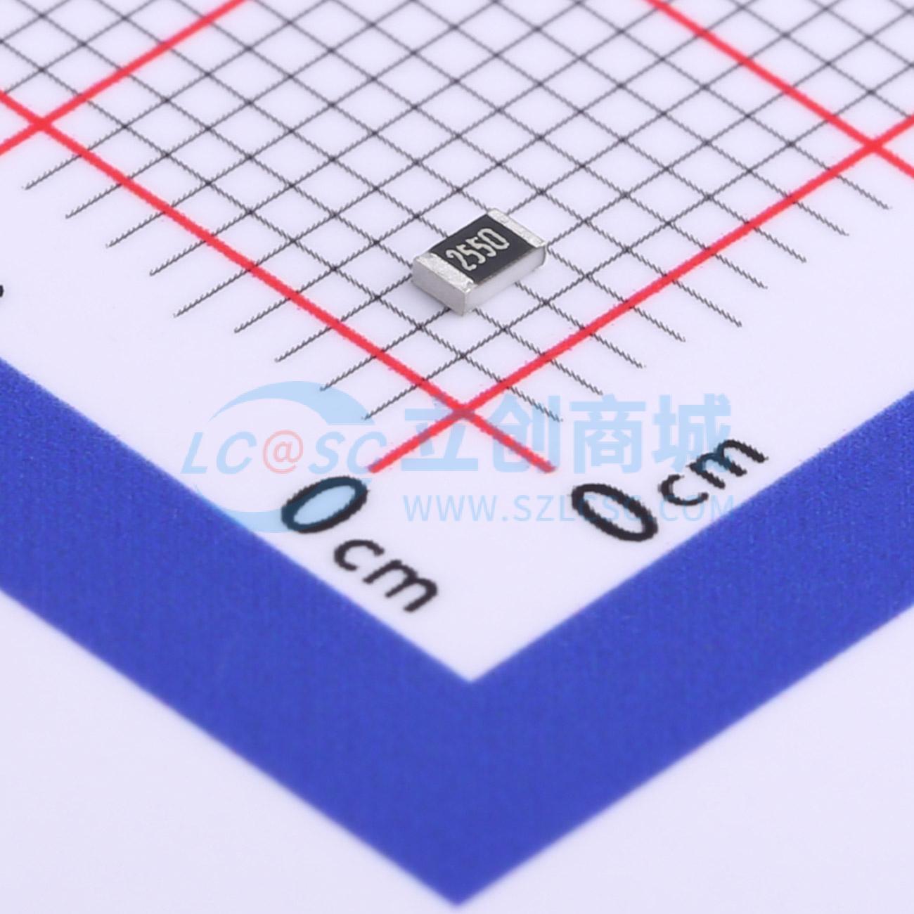 点击查看大图 0805W8F2550T5E实物图