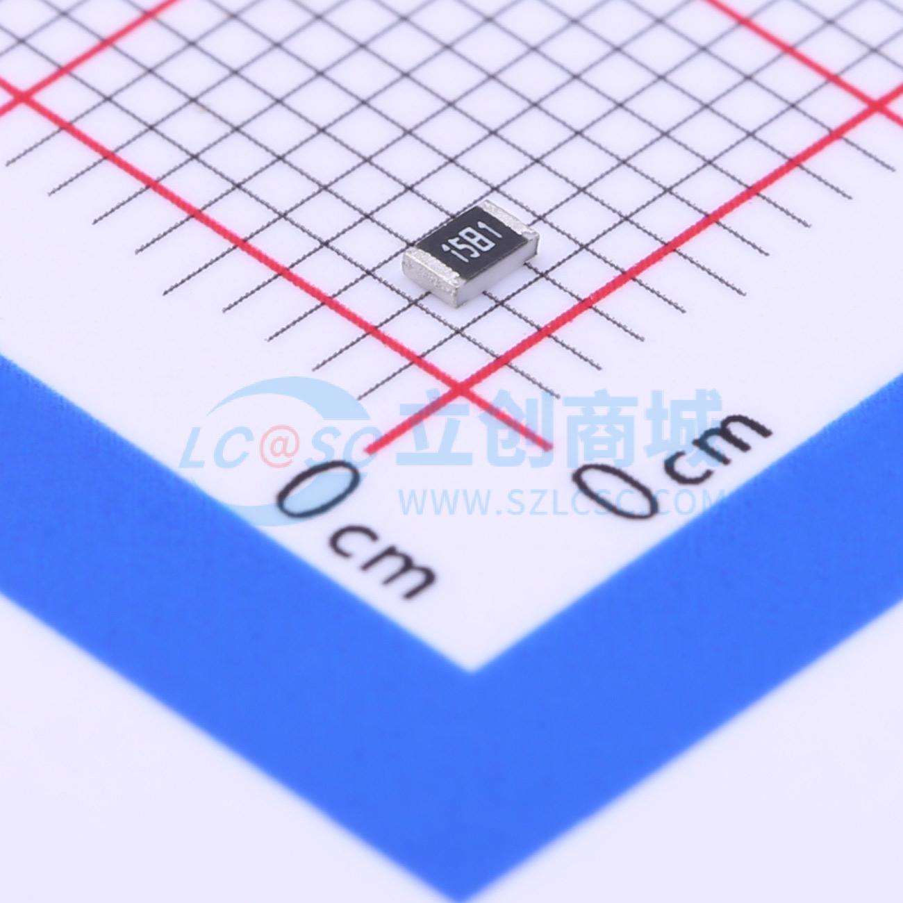 点击查看大图 0805W8F1581T5E实物图