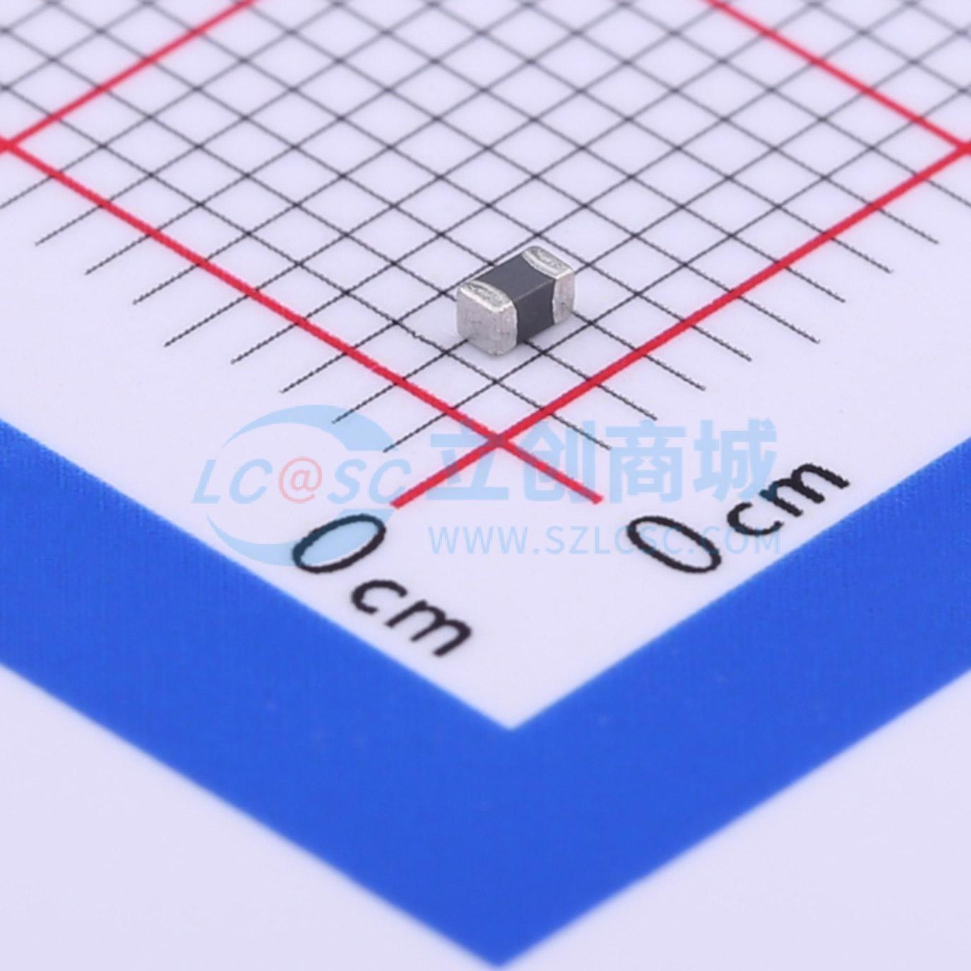 点击查看大图 GZ1608D181TF实物图