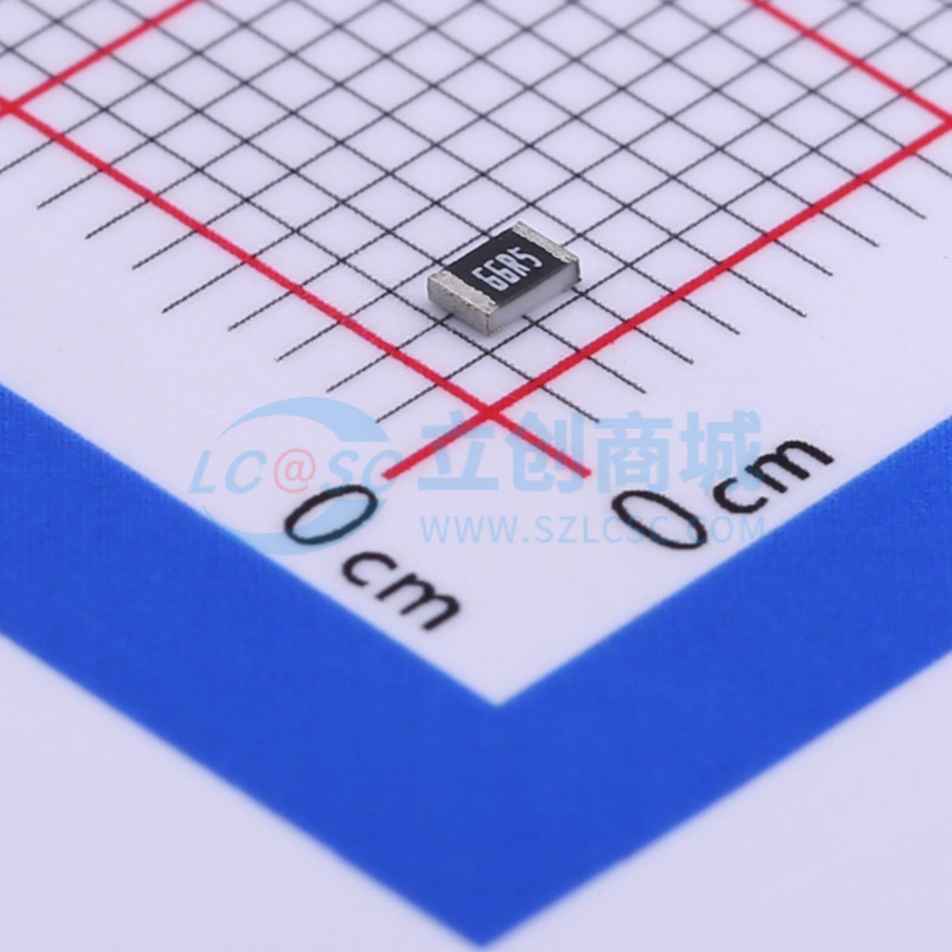 点击查看大图 0805W8F665JT5E实物图